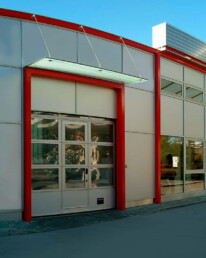 Autohaus Schober Glasvordach