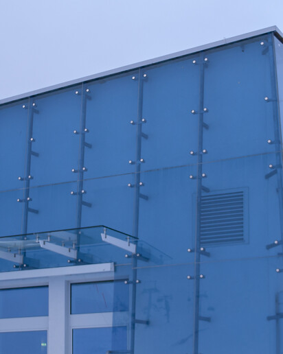 Fassade Gipfelwelt 3000 Kaprun - Glaserei