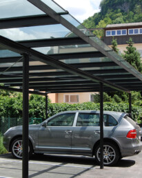 carport metall glasbau