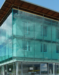 Glaskonstruktion Fassade Referenzen Buerohaus
