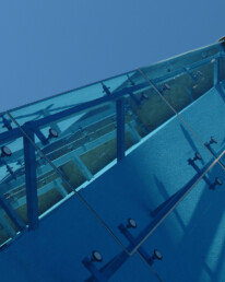 Verbindungsdetail Fassade Gipfelwelt 3000 - Glasbau