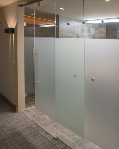 Glasschiebetuer Hotel Sonnenalpe