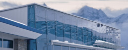 Fassade Gipfelwelt 3000 Kaprun - Glasbau