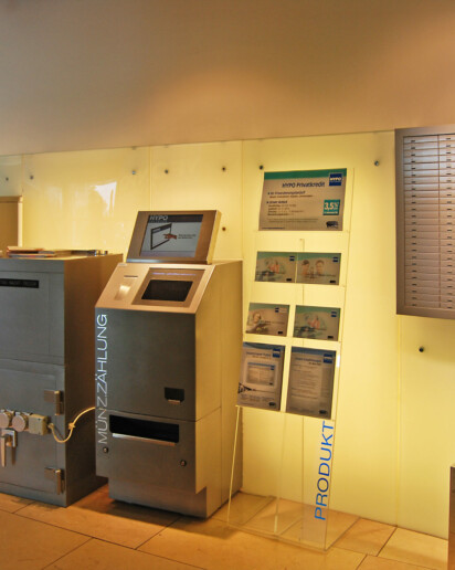 Glaswaende Referenzen Bank
